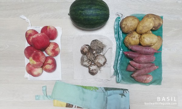 포장없이 장보기